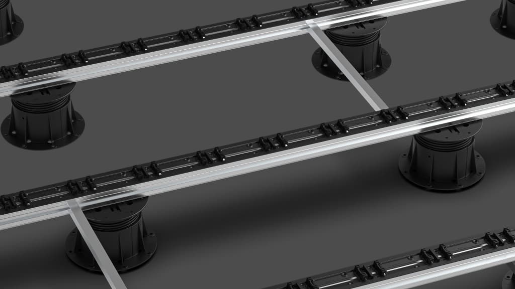 Vetedy news new product decking system aluminium premium wood