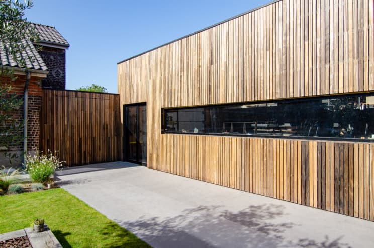 How to install a wooden cladding? · Vetedy