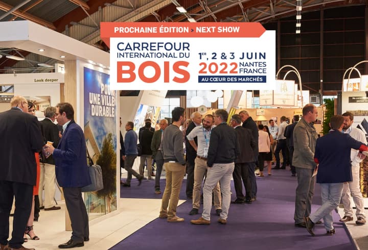 Vetedy will be exposing at the french show for wood professionnal Carrefour du Bois manufacturer of wood decking and cladding systems with invisible fixings