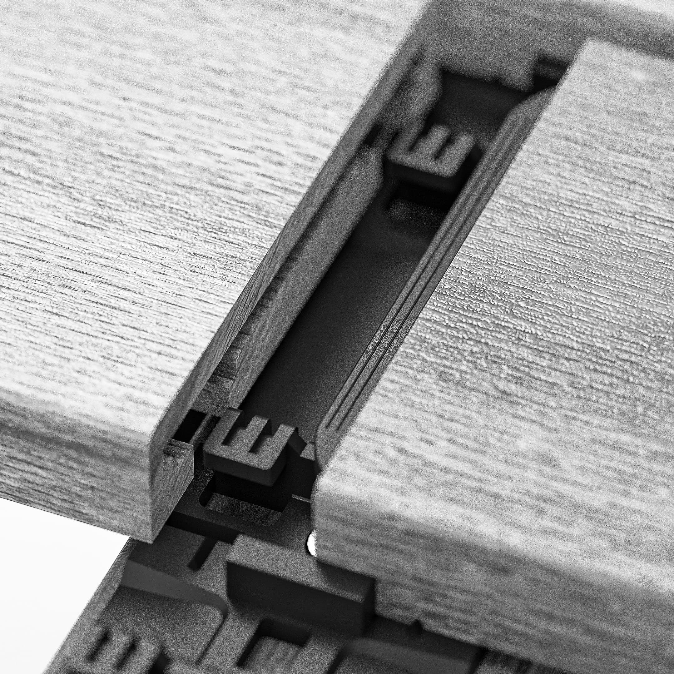 Vetedy introduces its new system of tongue and groove for Softline decking system