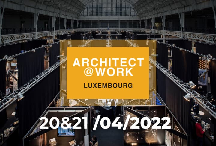 Vetedy will be exposing at architect at work luxembourg the 20 and 21 of april 2022 with techniclic system cladding premium wood system